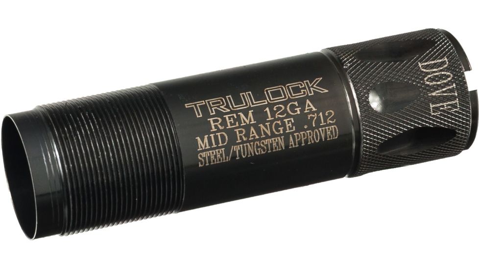 Trulock Dove Choke Browning Invector Plus, 12 Gauge, Long Range, Ported, .712, Black, Small, PHIPDV12712P