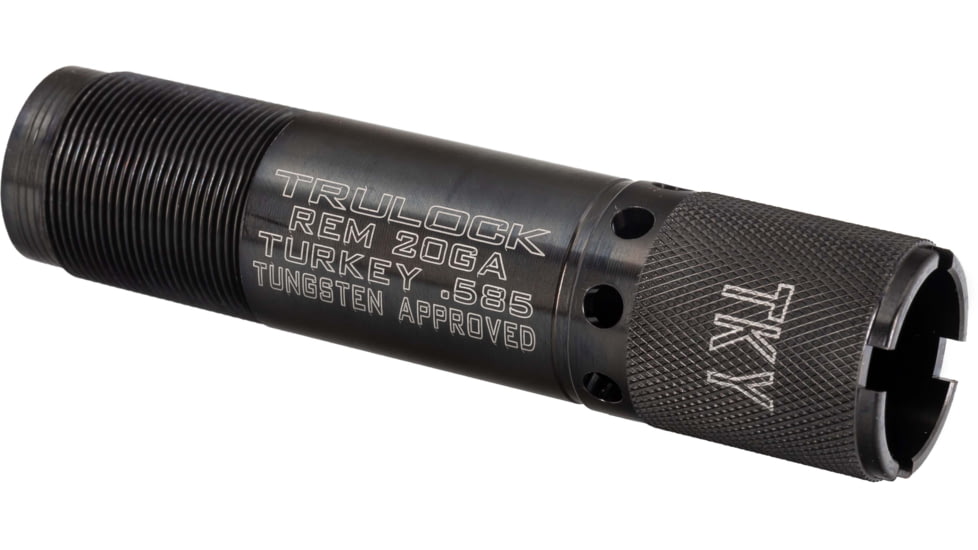 Trulock Remington 20 Ga Pinhoti Turkey, Ported, Black, Turkey, .585in, PINREM20585P