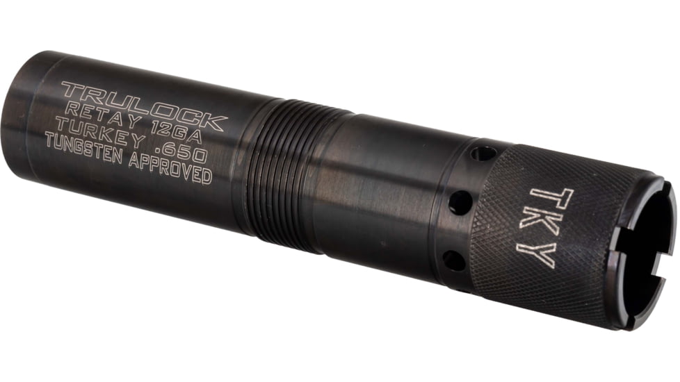 Trulock Retay 12 Ga Pinhoti Turkey, Ported, Black, .650in, PINRTY12650P