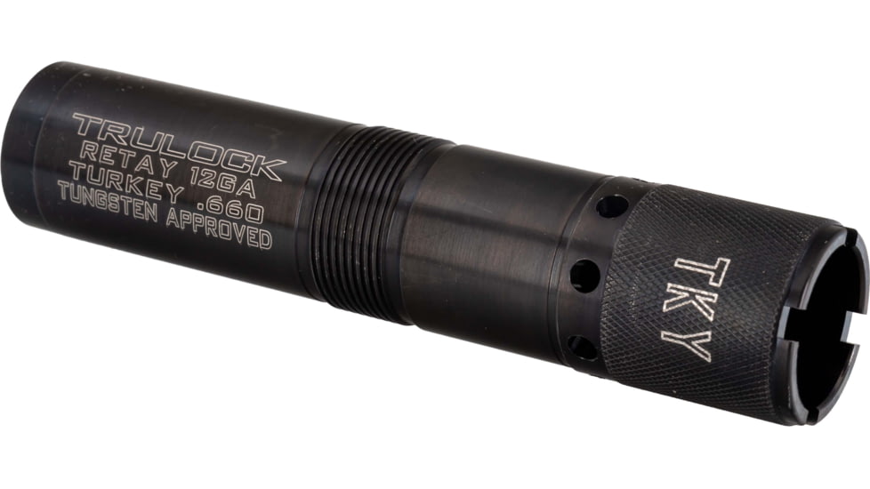 Trulock Retay 12 Ga Pinhoti Turkey, Ported, Black, .660in, PINRTY12660P