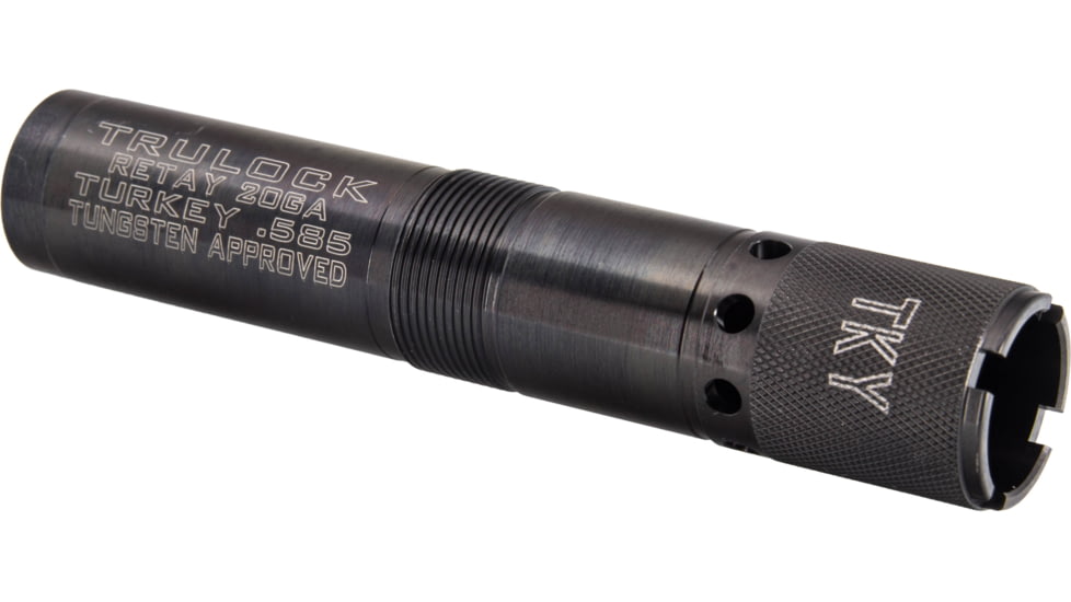 Trulock Retay 20 Ga Pinhoti Turkey, Ported, Black, Turkey, .585in, PINRTY20585P
