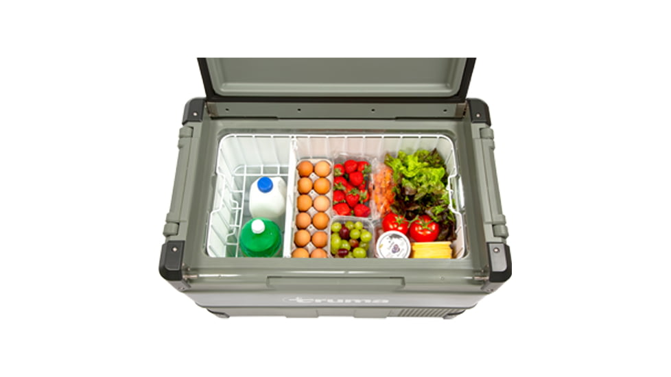 Truma Cooler C69 Dual Zone Portable Fridge/Freezer, Earth Green, 69 liter, 45105-01