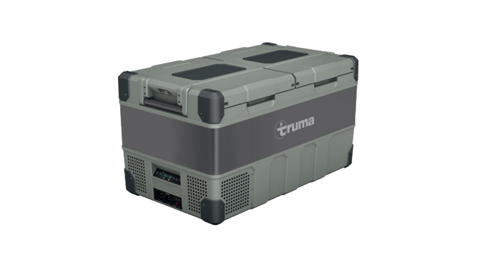 Truma Cooler C96DZ Dual Zone Portable Fridge/Freezer, Earth Green, 96 liter, 45105-02