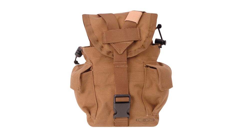 5Star 1Qt Cant/Util Pouch, coyote MOLLE 6581000
