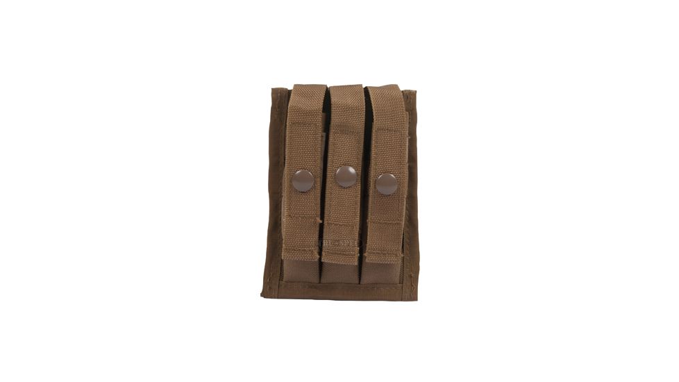 5Star 9mm 3-Mag Pouch, coyote MOLLE 6593000
