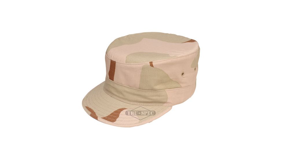 Tru-Spec Combat Cap, HW D/P 3 Color With Eyelets, 6-3/4 3249002