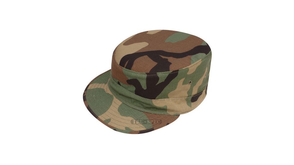 Tru-Spec Combat Cap, HW W/P Nyco Rip Stop With Eyelets, 6-3/4 3252002