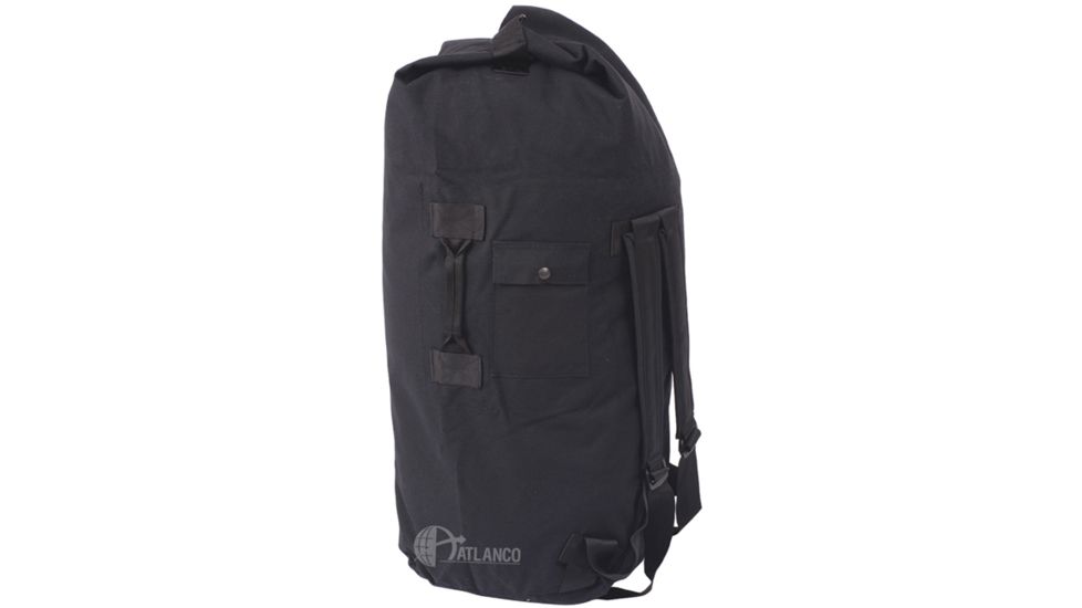 5Star Duffle Bag, GI Spec Black Dbl Strap 6332000