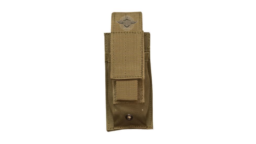 TRU-SPEC Single Pistol Magazine Carrying Pouch, Coyote Tan, 6456000