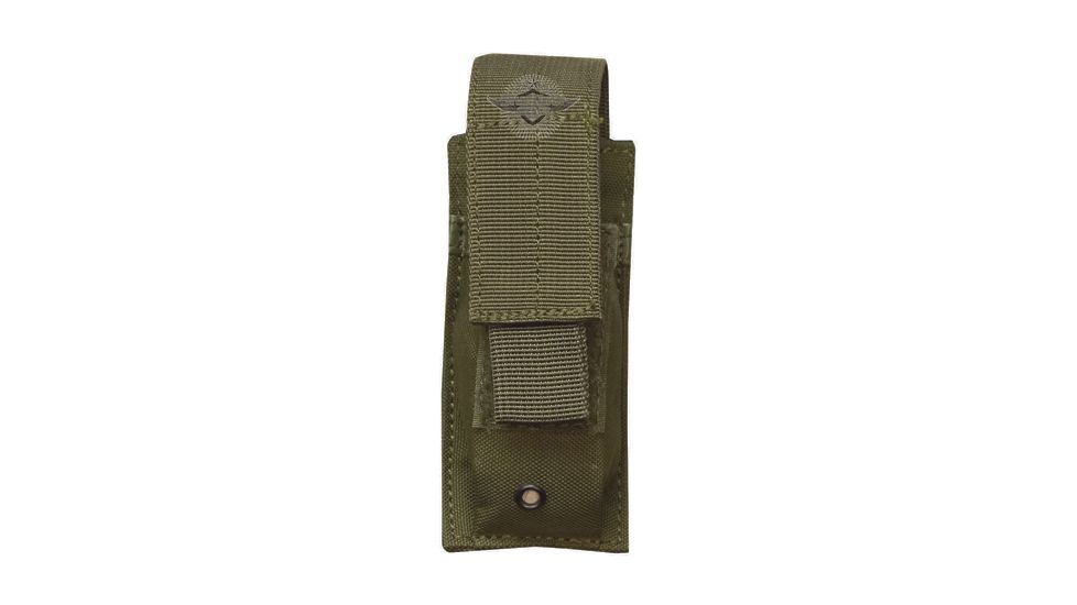 TRU-SPEC Single Pistol Magazine Carrying Pouch, OD Green, 6454000