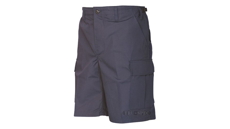 Tru-Spec Tru Shorts Navy Poly/Cotton Rip Stop, Xl 4284006