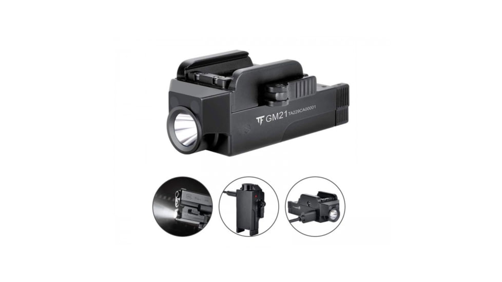 TrustFire GM21 Quick Release Li-Polymer Rechargeable CREE XP-L HI LED Compact Pistol Light, 510 Lumens, Black, GM21