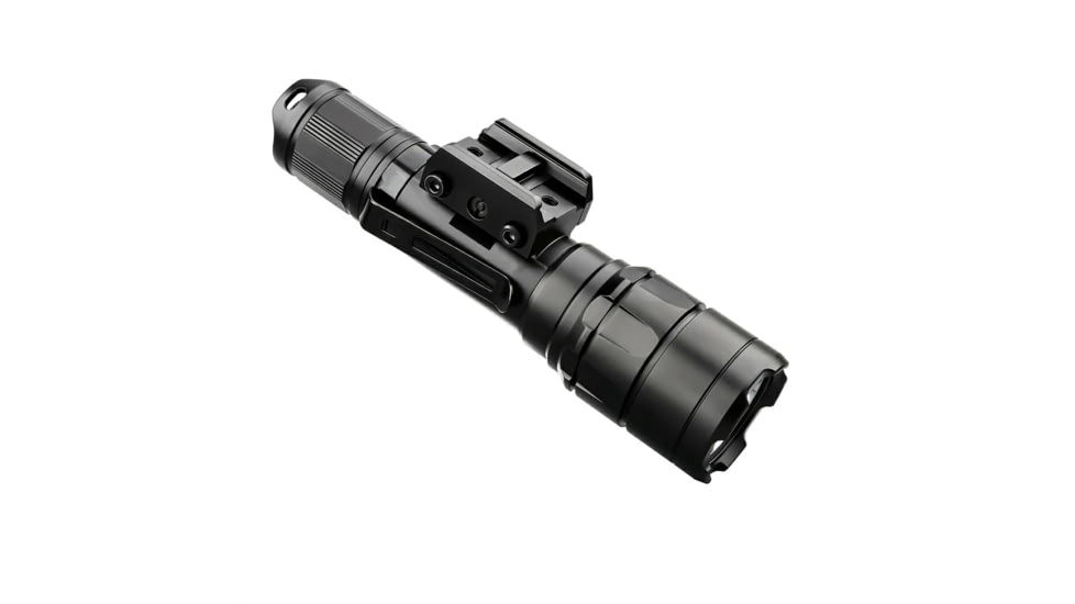 TrustFire R8 1800 Lumens Rail Mount Tactical LED Flash Light, Black, R8