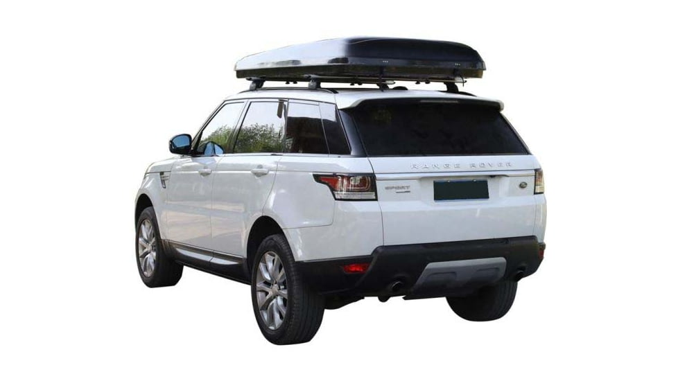 TRUSTMADE Hardshell Rooftop Tent, Black/Grey, 82.7x49x35.4in, OR02RT01-BlackGrey