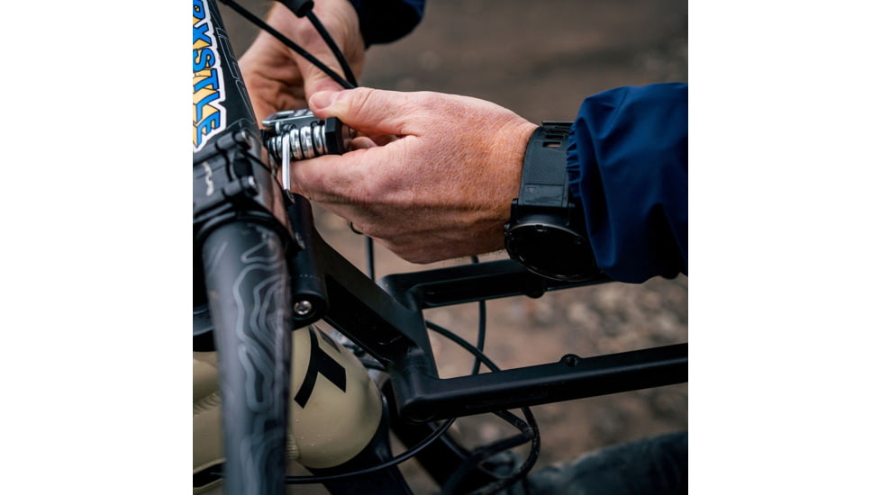 Trxstle, LLC Geryon Universal Bike Packing System, Black, Medium, EQ-BIK-GER-BLA