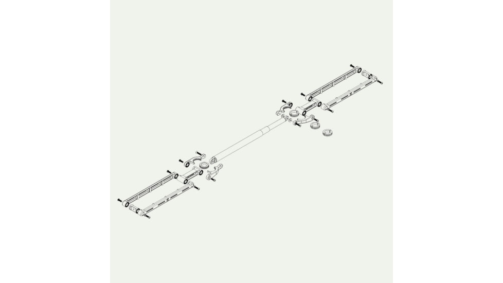 Trxstle, LLC Geryon Universal Bike Packing System, Black, Medium, EQ-BIK-GER-BLA