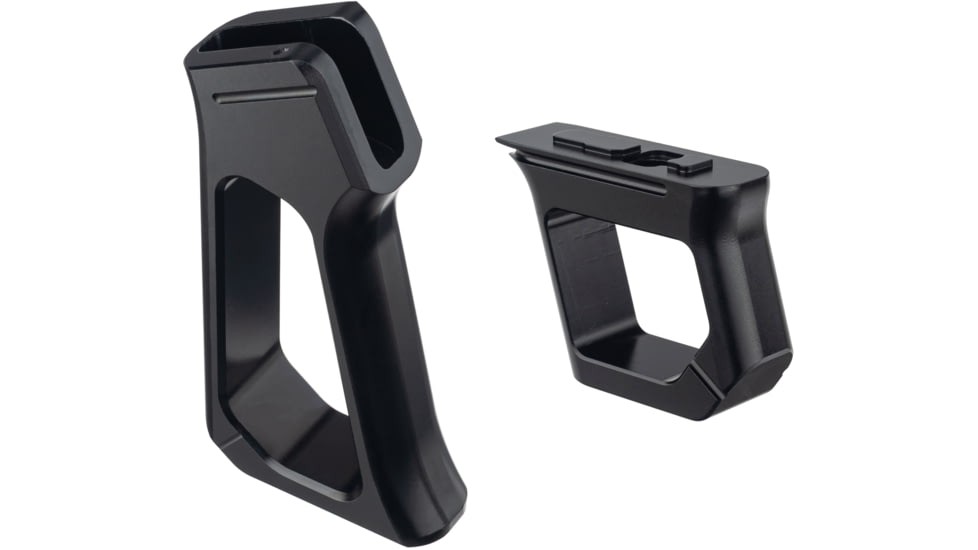 TRYBE Aggressive AR Grip &amp; Matching Handstop, Black