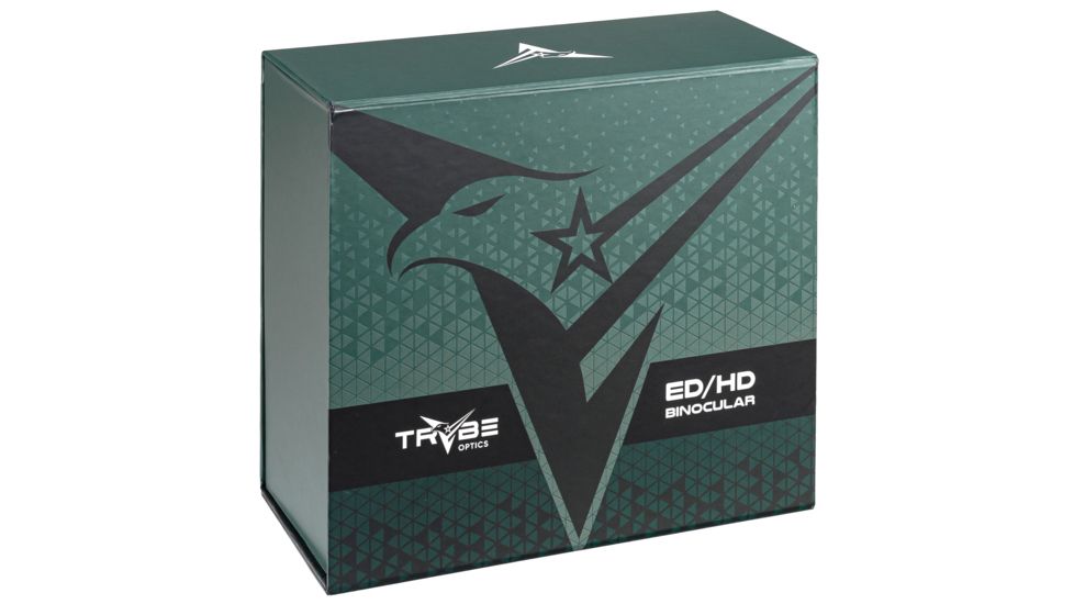 TRYBE Optics 10x42 ED/HD Binocular, FMC, Green, BIN10x42ED