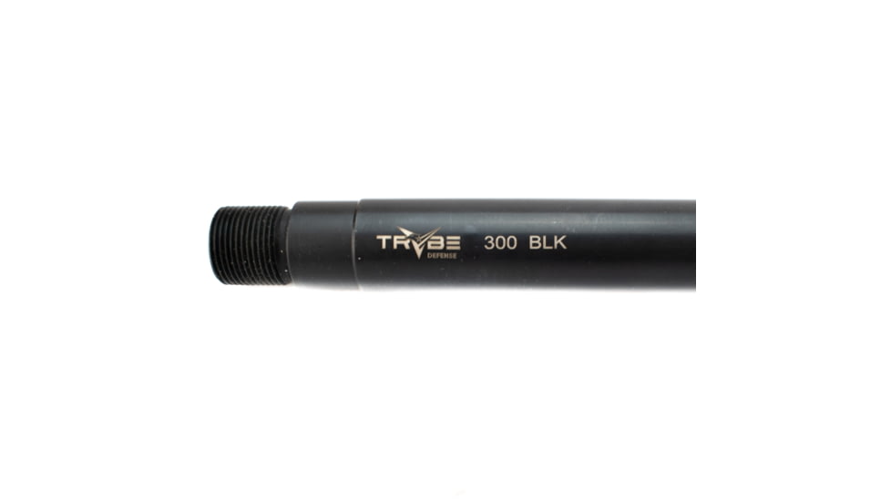 TRYBE Defense 16 in Blackout Government Profile AR Carbine Barrel, .300, 5/8X24 Threads, Nitride, Black, BARCARBT16300