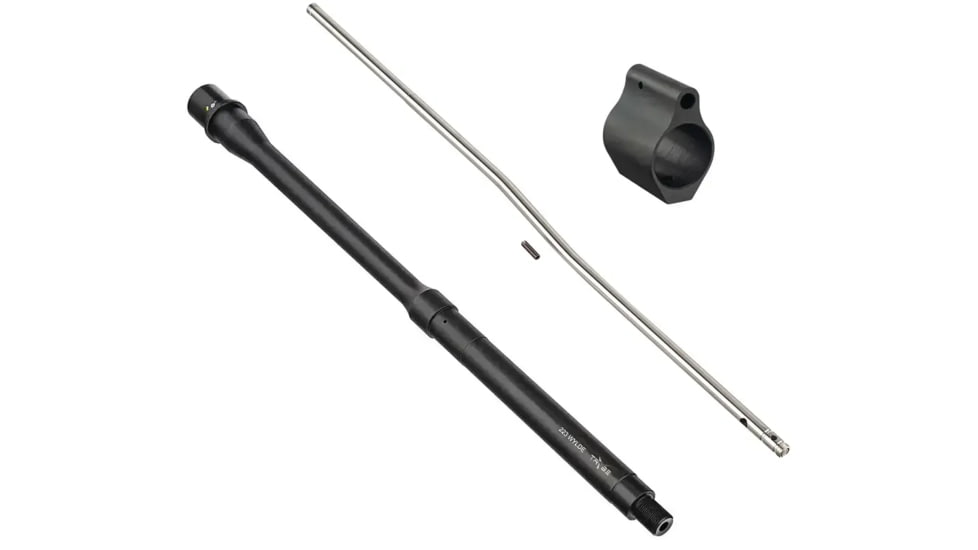 TRYBE Defense 16 in Government Profile AR-15 Carbine Barrel, .750 in Gas Block, Mid-Length Gas Tube, .223 Wylde
