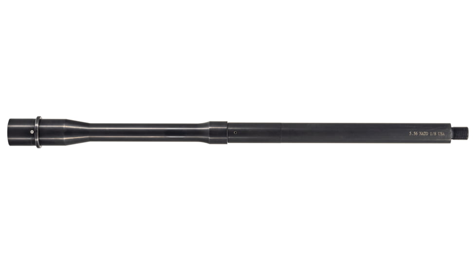 TRYBE Defense 5.56 NATO Medium Profile AR Rifle Barrel, Black, 16in, BARRIF16556