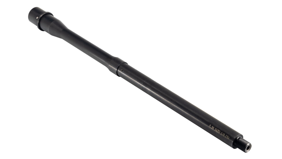 TRYBE Defense 5.56 NATO Medium Profile AR Rifle Barrel, Black, 16in, BARRIF16556