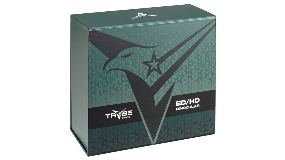 TRYBE Optics 8x42 ED/HD Binocular, FMC, Green, BIN8x42ED
