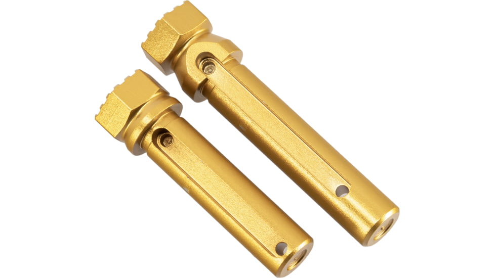 TRYBE Defense Advanced AR Takedown Pins, Gold, ADTDP-GLD
