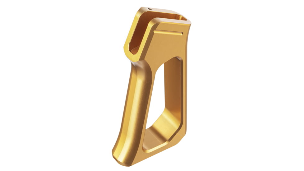 TRYBE Defense Aggressive AR Grip, Gold, ARGRIP2-GLD