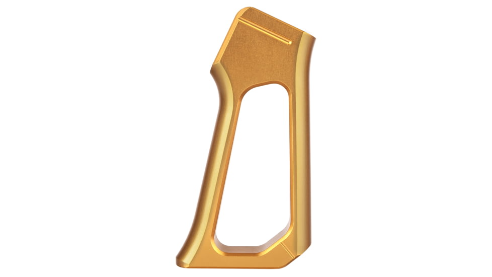 TRYBE Defense Aggressive AR Grip, Gold, ARGRIP2-GLD