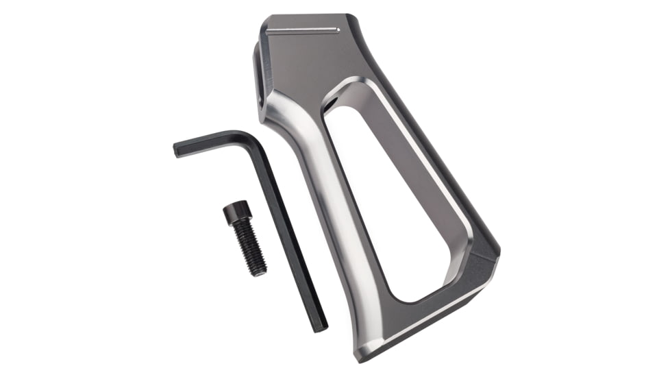 TRYBE Defense Aggressive AR Grip, Gunmetal, ARGRIP2-GM