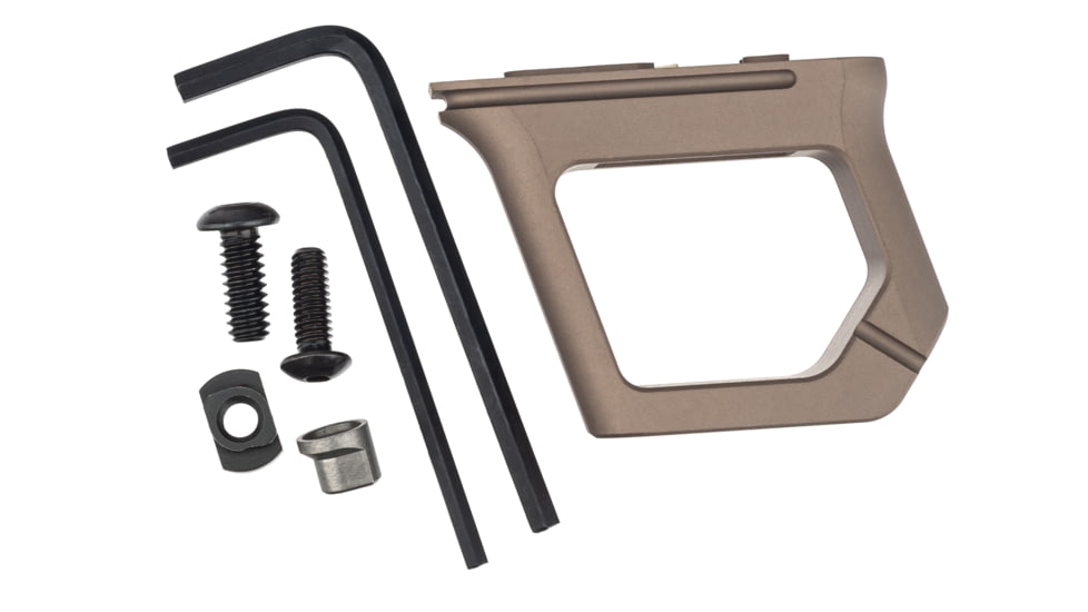 TRYBE Defense Aggressive M-LOK &amp; Key-Mod Handstop, FDE, HNDSTP2-FDE