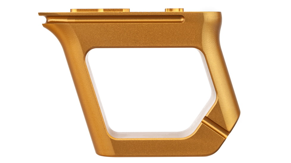 TRYBE Defense Aggressive M-LOK &amp; Key-Mod Handstop, Gold, HNDSTP2-GLD