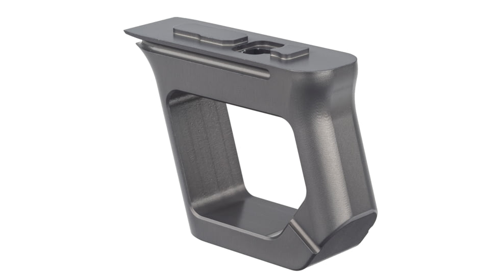 TRYBE Defense Aggressive M-LOK &amp; Key-Mod Handstop, Gunmetal, HNDSTP2-GM