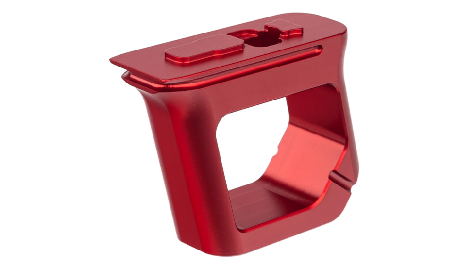 TRYBE Defense Aggressive M-LOK &amp; Key-Mod Handstop, Red, HNDSTP2-RD