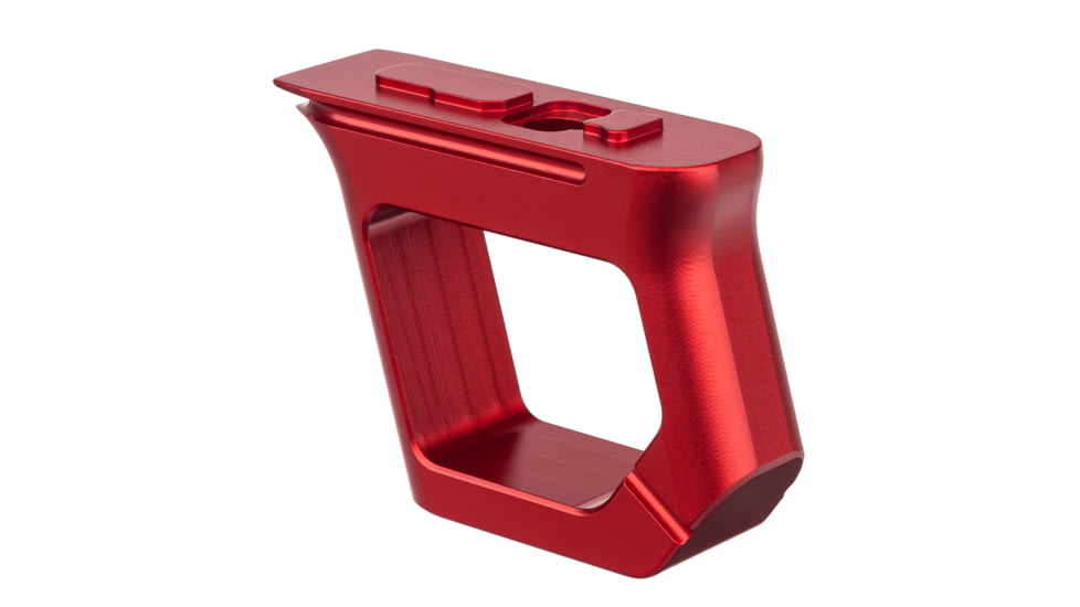 TRYBE Defense Aggressive M-LOK &amp; Key-Mod Handstop, Red, HNDSTP2-RD