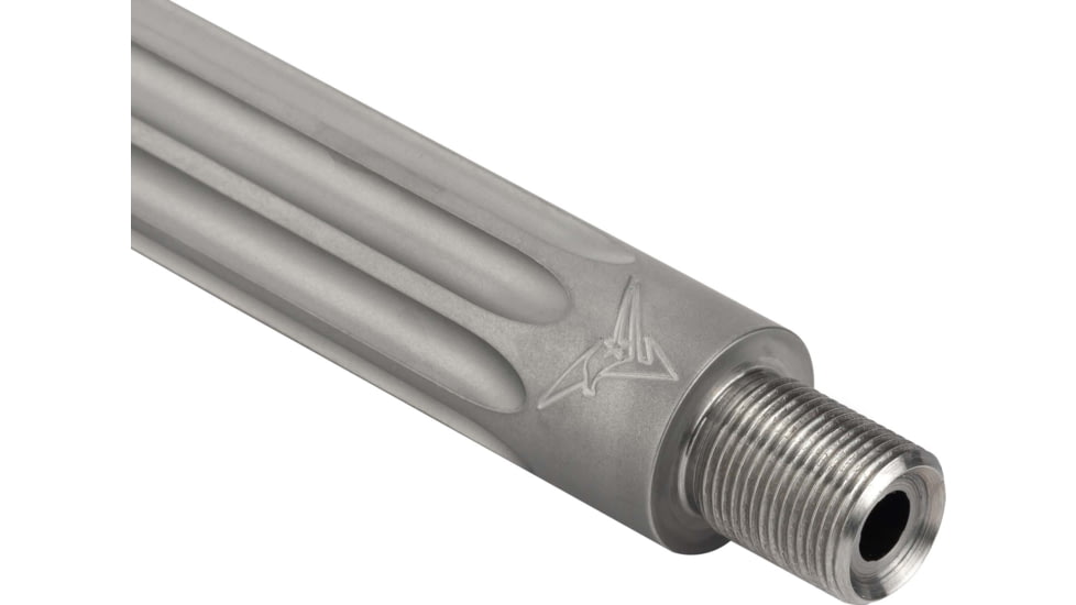 TRYBE Defense AR-15 .223 Wylde Threaded Honed and Lapped Rifle Barrel, 20in, Heavy Fluted, Rifle Length, 1-8 TPI, RH, Bead Blast Stainless, BARRIF20223WSS