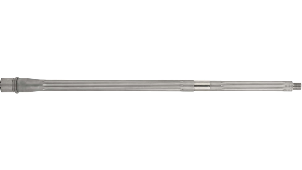 TRYBE Defense AR-15 .223 Wylde Threaded Honed and Lapped Rifle Barrel, 20in, Heavy Fluted, Rifle Length, 1-8 TPI, RH, Bead Blast Stainless, BARRIF20223WSS