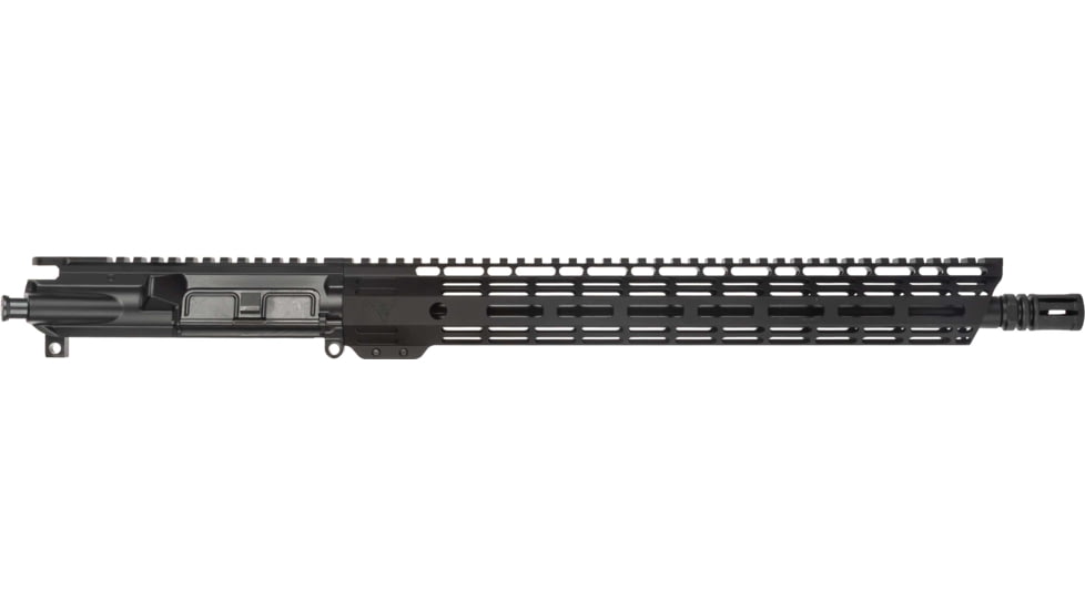 TRYBE Defense AR-15 .300 AAC Blackout 16in Complete Upper Receiver, Pistol Length, 1-7 Twist, 5/8x24, A2, Black, UPPER16300-BLK
