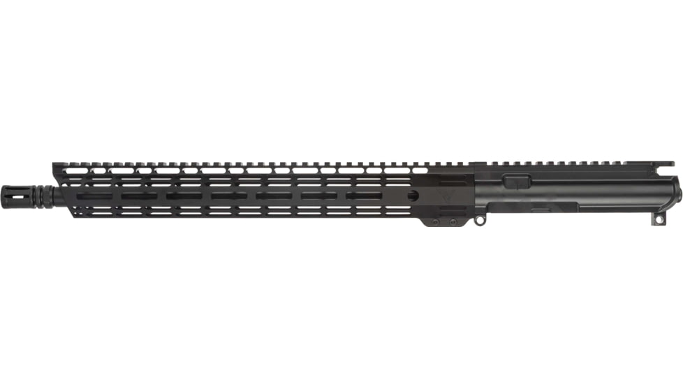 TRYBE Defense AR-15 .300 AAC Blackout 16in Complete Upper Receiver, Pistol Length, 1-7 Twist, 5/8x24, A2, Black, UPPER16300-BLK