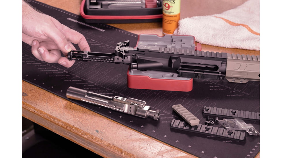 TRYBE Defense Low-Mass AR-15 5.56 Complete Bolt Carrier Group, Black Nitride, BCG556-LM