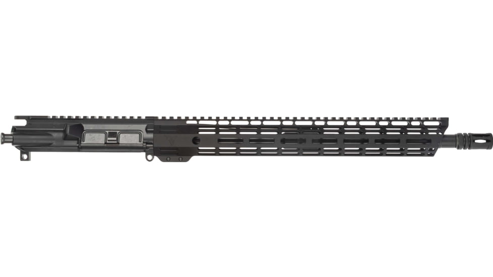 TRYBE Defense AR-15 5.56x45mm NATO 16in Complete Upper Receiver, Government, Carbine Length, 1-7 Twist, 1/2x28, A2, Black, UPPER16556-CG