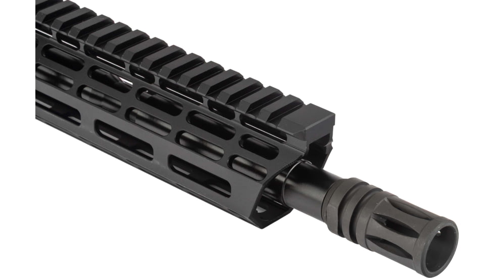 TRYBE Defense AR-15 5.56x45mm NATO 16in Complete Upper Receiver, M4, Carbine Length, 1-7 Twist, 1/2x28, A2, Black, UPPER16556-M4
