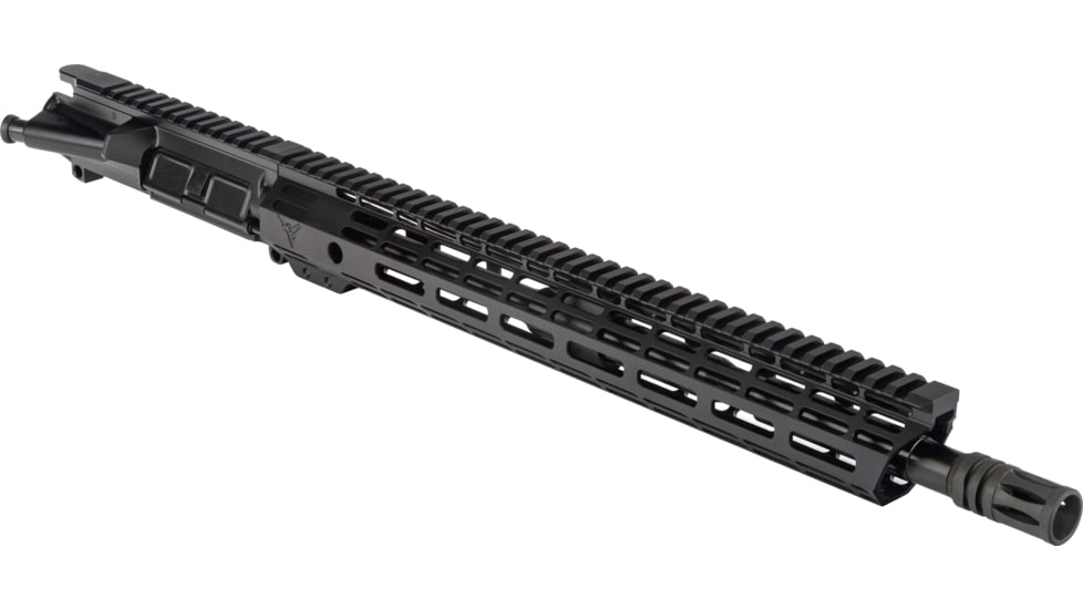 TRYBE Defense AR-15 5.56x45mm NATO 16in Complete Upper Receiver, M4, Carbine Length, 1-7 Twist, 1/2x28, A2, Black, UPPER16556-M4
