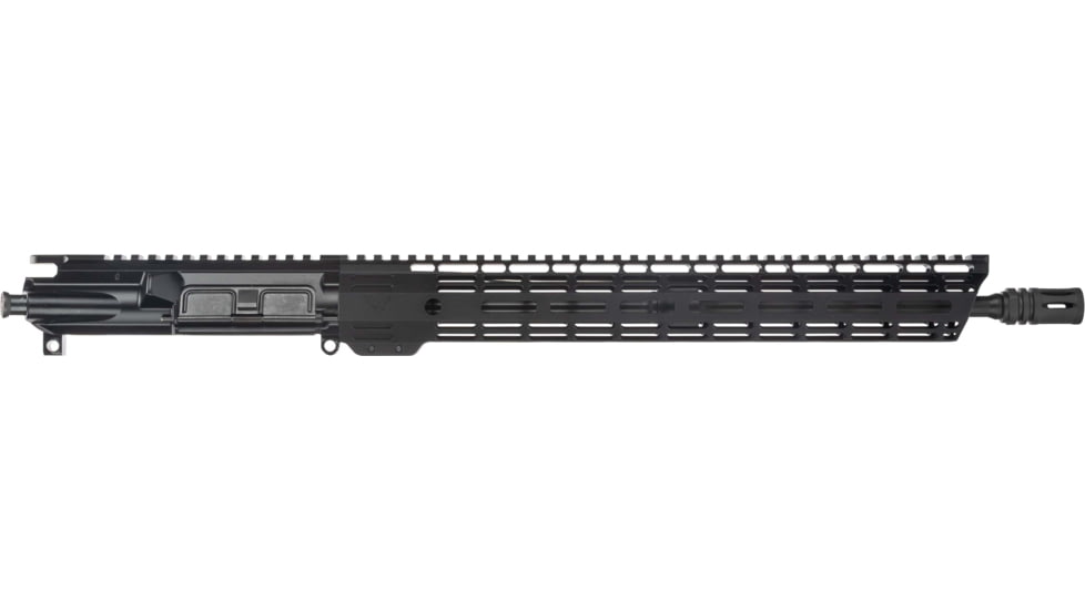 TRYBE Defense AR-15 5.56x45mm NATO 16in Complete Upper Receiver, Pencil, Carbine Length, 1-7 Twist, 1/2x28, A2, Black, UPPER16556-PEN
