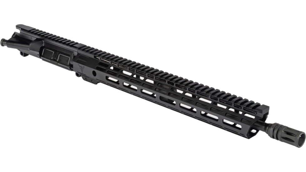 TRYBE Defense AR-15 5.56x45mm NATO 16in Complete Upper Receiver, Pencil, Carbine Length, 1-7 Twist, 1/2x28, A2, Black, UPPER16556-PEN