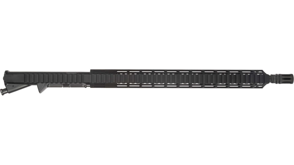 TRYBE Defense AR-15 5.56x45mm NATO 16in Complete Upper Receiver, Pencil, Mid Length,1-7 Twist, 1/2x28, A2, Black, UPPER16556-MLP