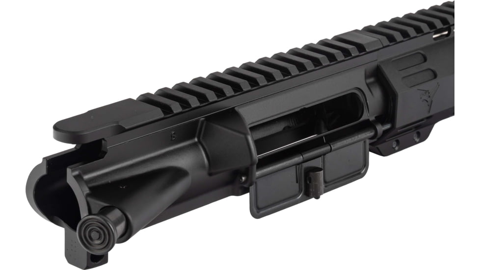 TRYBE Defense AR-15 9mm Luger 16in Complete Upper Receiver, 1-10 Twist, 1/2x28, A2, Black, UPPER169MM-28