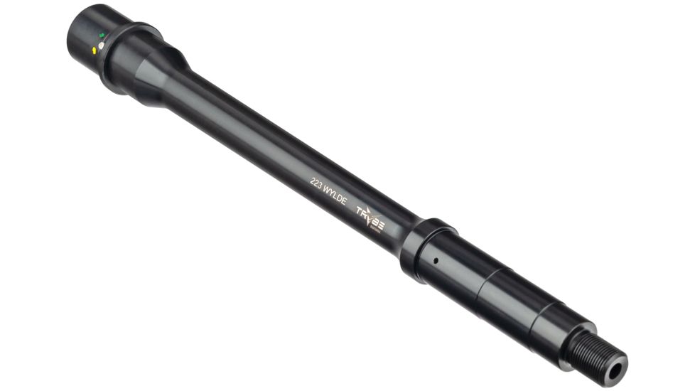 TRYBE Defense AR-15 Barrel, Pistol 10.5in, .223 Wylde, Government Profile, Black, BARPIST105223