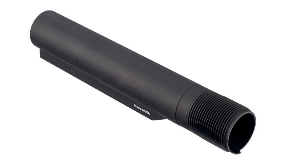 TRYBE Defense AR-15 Buffer Tube, Carbine Mil-Spec, Anodized, Black, BTCARB